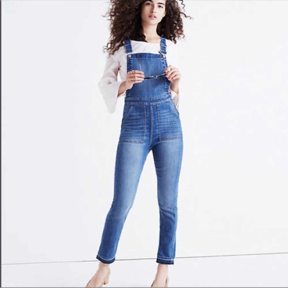 Madewell Skinny Overalls: Drop-Hem Edition